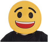 Smiling Face Emoji Mask - Adults